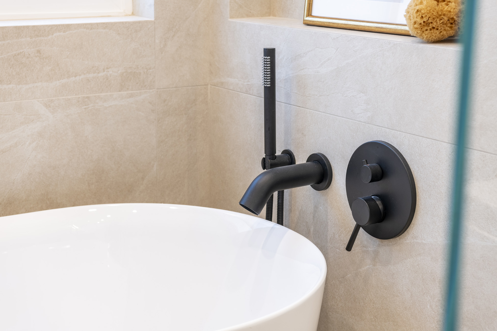Primary Bath Detail at 58 Cleaves Ave